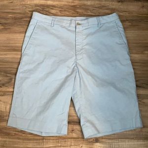 Light blue twill men’s shorts
